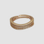 Layered and Lovely Gold Stacking Ring